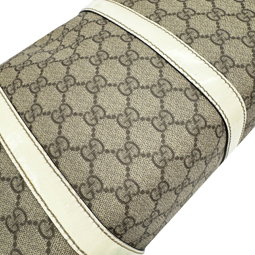 GUCCI Boston Bag GG Supreme Handbag - Picture 9 of 11